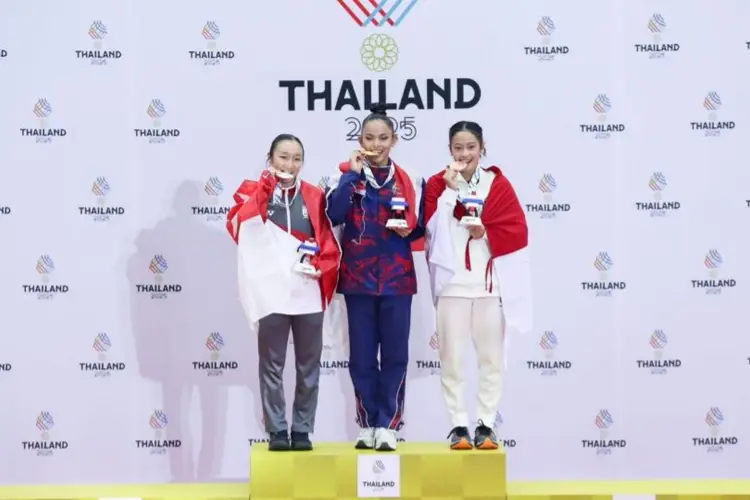 Mahasiswi UM Salsabilla Hadi Pamungkas Sabet Perunggu di Debut SEA Games 2025 Thailand