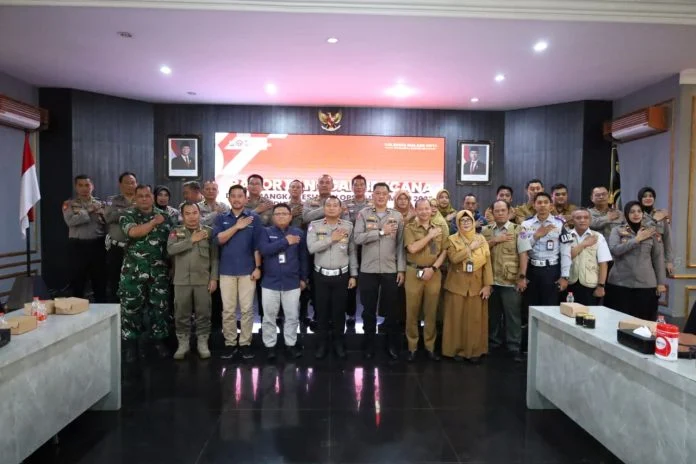Polresta Malang Perkuat Mitigasi Bencana Hadapi Libur Natal dan Tahun Baru