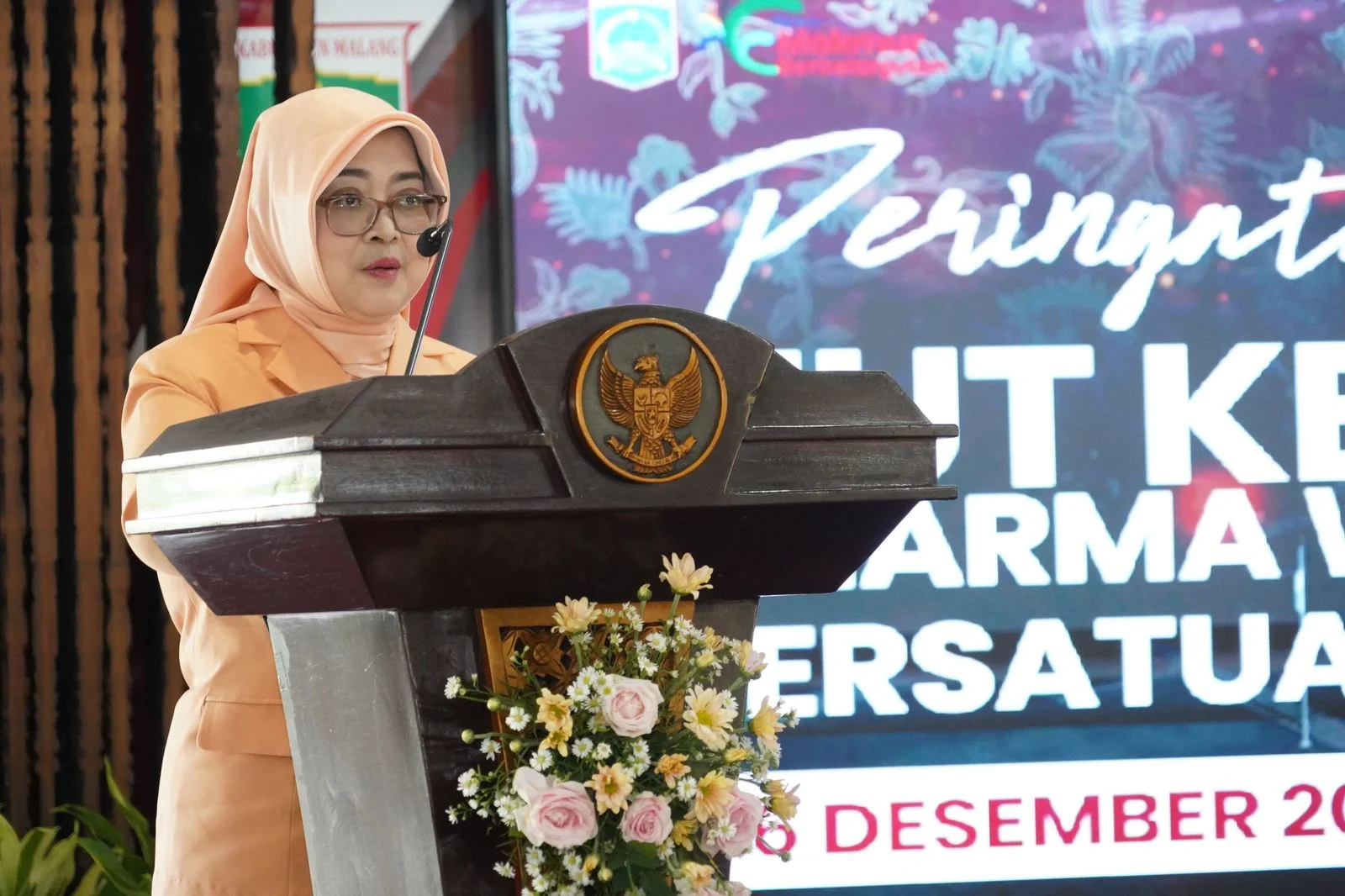 Sekda Kabupaten Malang Hadiri Puncak HUT ke-26 DWP, Kukuhkan Pengurus Baru Masa Bakti 2025–2030