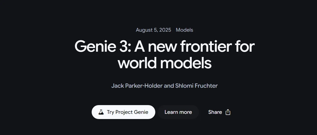 Google Kini Perluas Akses Genie 3, Prototipe AI untuk Dunia Virtual 3D