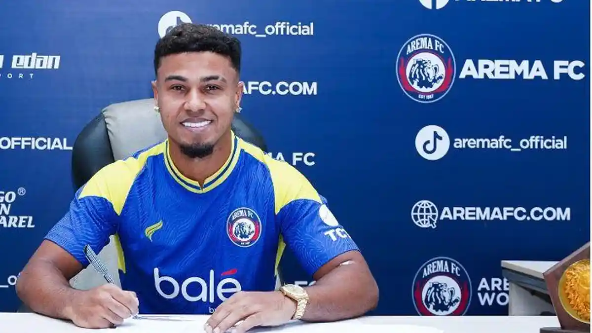 Arema FC Resmi Rekrut Winger Brasil Gabriel Silva, Begini Statistiknya!