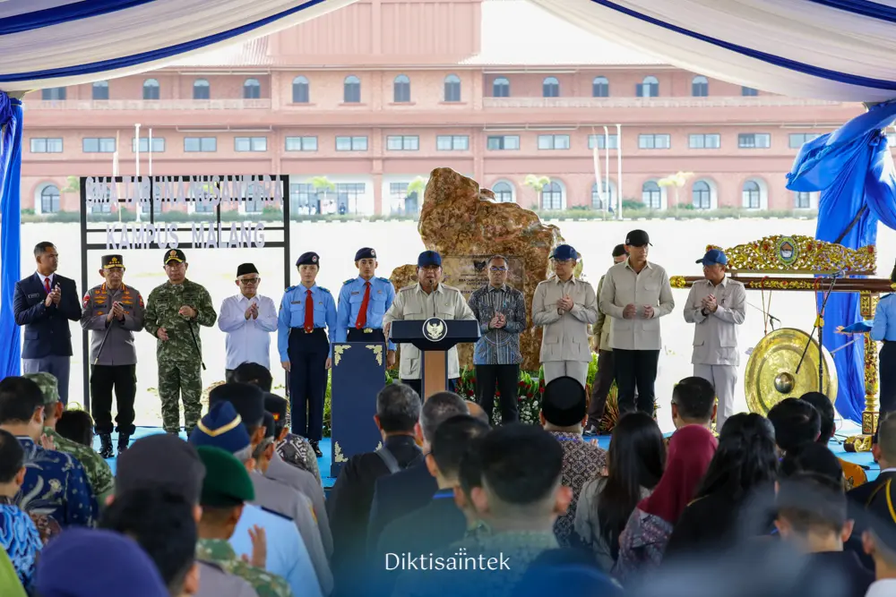 Prabowo Resmikan SMA Taruna Nusantara Pagak Malang, Kemdiktisaintek Siapkan 20 SMA Garuda