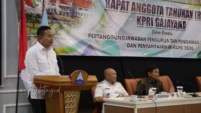 Wali Kota Malang Apresiasi RAT KPRI Gajayana, Dorong Koperasi Jadi Pilar Ekonomi Daerah