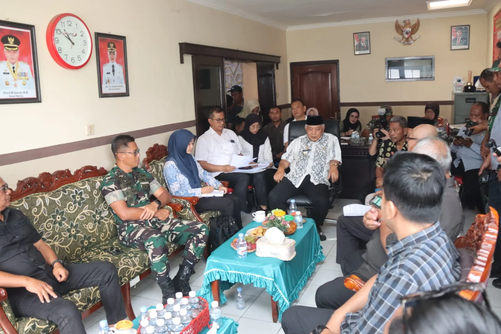 Bupati Malang Mediasi Konflik Dualisme Yayasan SMP Bhakti dan SMK Turen