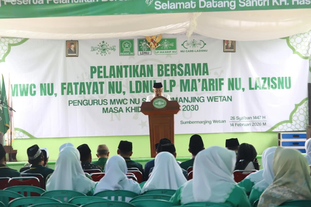 Bupati Sanusi: Jangan Lelah Layani Umat saat Pelantikan MWC NU