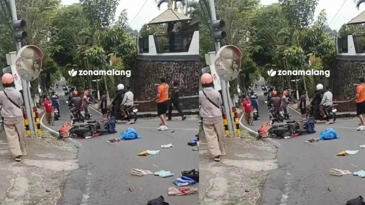 Terjadi Kecelakaan Tunggal di Jalur Klemuk Kota Batu, 1 Korban Tewas dan 3 Lainya Kritis