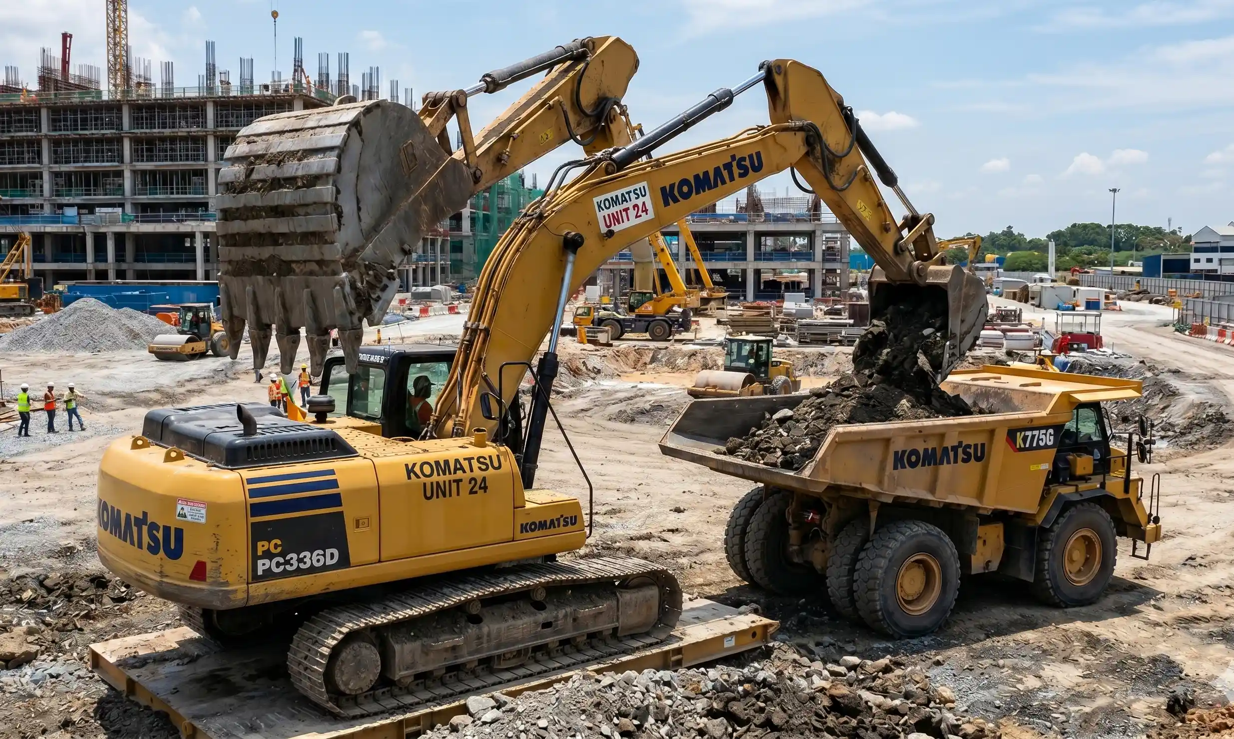 Bucket Excavator Komatsu sebagai Investasi Komponen Alat Berat