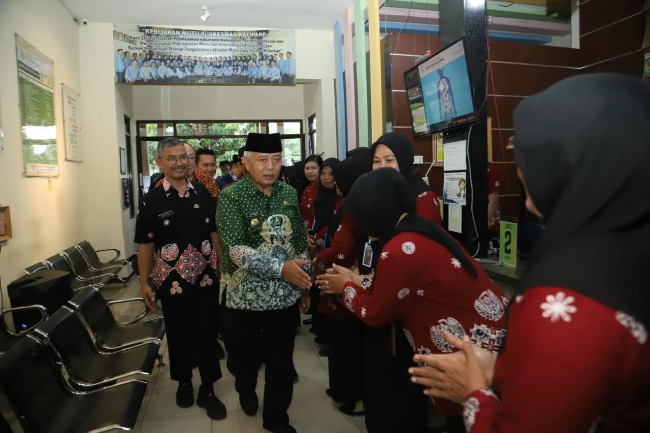 Bupati Malang Tinjau Puskesmas Kalipare, Dorong Peningkatan Mutu Layanan Kesehatan