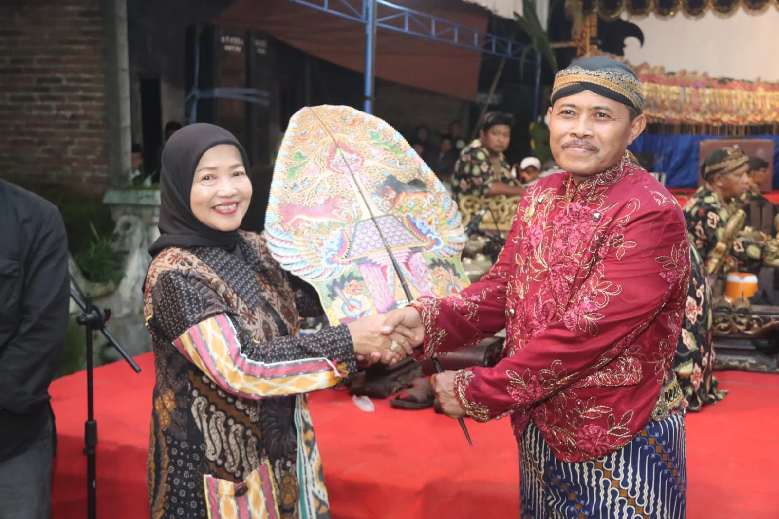 Wabup Malang Hadiri Pagelaran Wayang Kulit Bersih Dusun Wiloso Desa Gondowangi