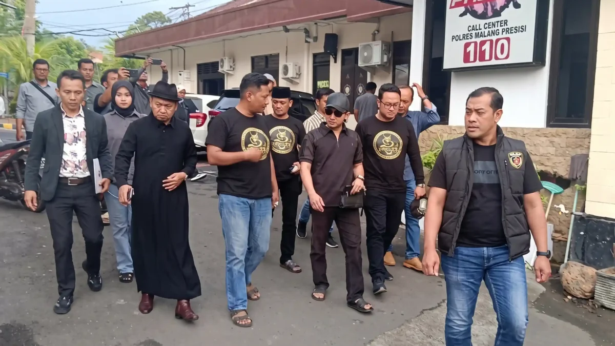 Yakuza Maneges Dampingi Korban Lapor Dugaan Pelecehan di Ponpes Malang