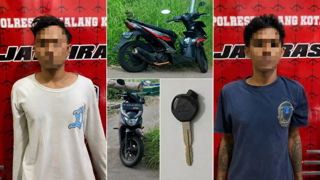 Polisi Malang Ringkus Dua Pemuda Perampok Mahasiswa Bersenjata Tajam