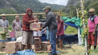Bantuan Belum Merata di Sejumlah Wilayah Flores, KemenHAM Turun Pantau Kondisi Pengungsi