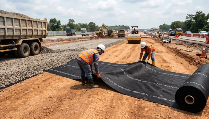 Cara Memilih Geotextile Separator yang Tepat untuk Proyek Konstruksi