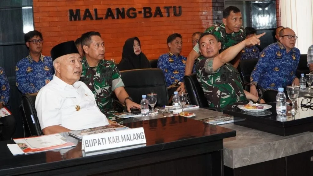 Percepat Pembangunan Desa, Pemkab Malang dan TNI Matangkan TMMD Ke-130
