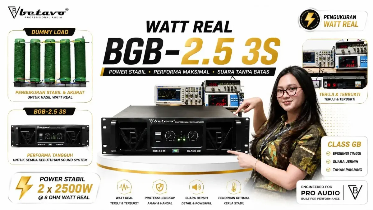 Salah Baca Watt Amplifier Bisa Berujung Speaker Rusak, Ini Penjelasannya