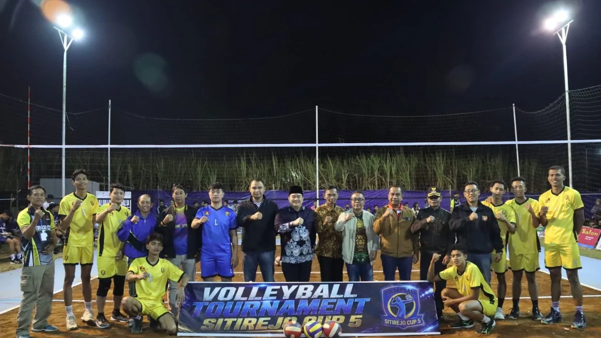 Sitirejo Cup 5 Resmi Bergulir, Sekda Malang Bidik Bibit Atlet Voli untuk Porprov dan PON