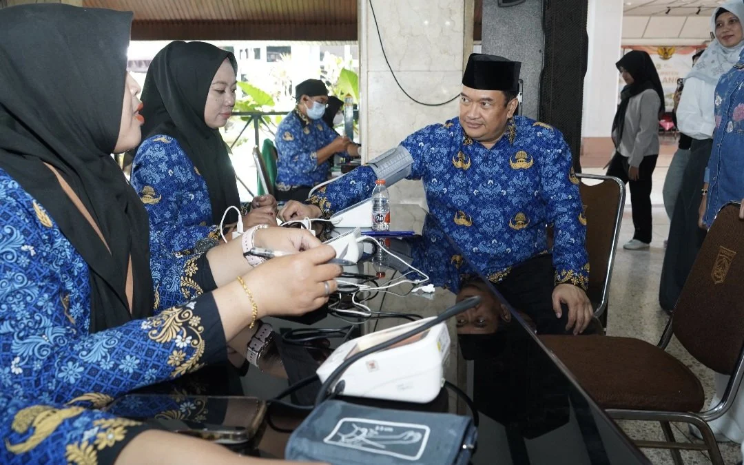 Sekda Kabupaten Malang Ikuti Cek Medis di Pekan Kesehatan KORPRI 2026 Demi Pelayanan Prima