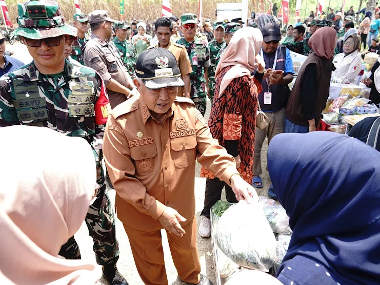 Bupati Malang Buka TMMD Ke-130 di Jabung, Sinergi Lintas Sektor Pacu Pembangunan Desa